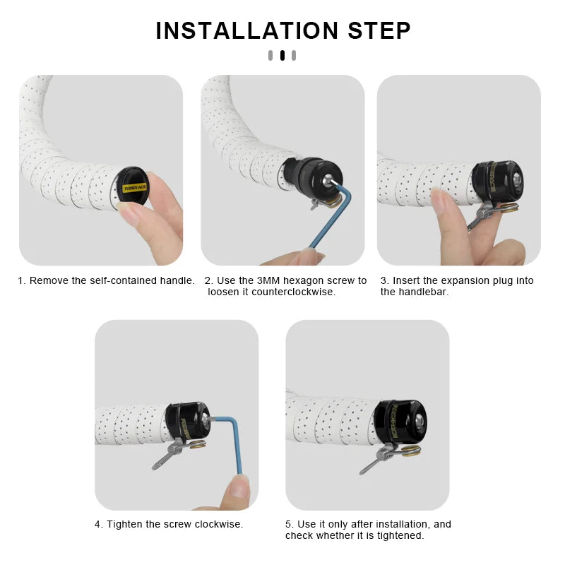 Bicycle Bell Curved Handlebar Plug Bell Road Bike Bell Horn Copper Safety Cycling Warning Alarm Clear Loud Sound Retro Horn