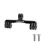 Bicycle Computer Mount Holder Aluminum Alloy Bike Camera Light Mount Dual Bracket For Gopro Hero 11/10/9/8/7/6/5 Stand Adapter