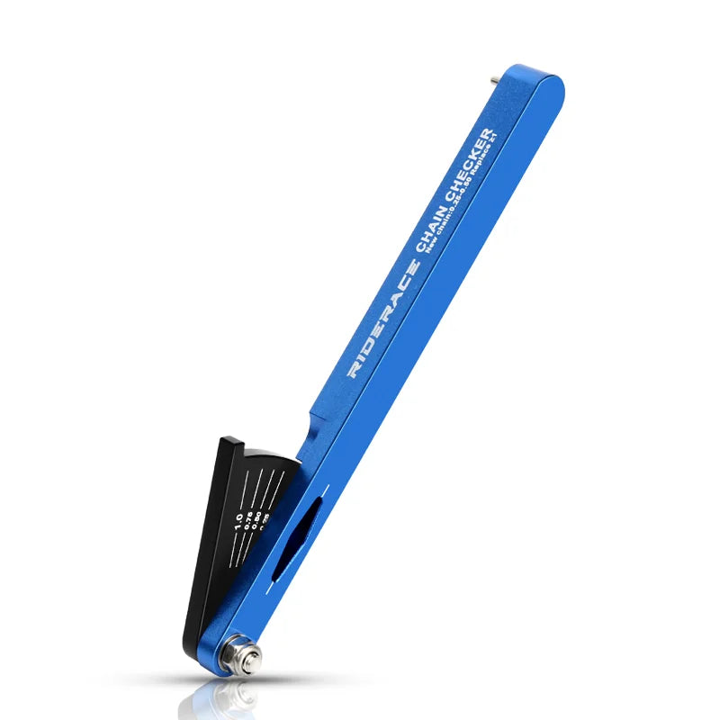 Bicycle Chain Wear Indicator Tool Aluminium Alloy Bike Chain Stretch Detection Caliper Tool MTB Chain Gauge Measurement Checker