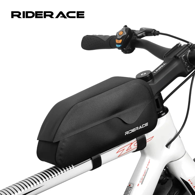Bike Bag Waterproof Reflective Front Top Frame Tube Bag Large Capacity Ultralight Durable Cycling Storage Bag Bicycle Frame Pack