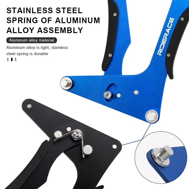 Bicycle Spoke Tension Meter CNC Aluminum Alloy Mountain Road Bike Wheel Builders Tensioner Tool Cycling Spoke Repair Tool