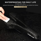 Bicycle Saddle Hollow Design Breathable Comfortable Seat MTB Road Bike One-Piece Cushion Shock Absorbing PU Leather Racing Seat