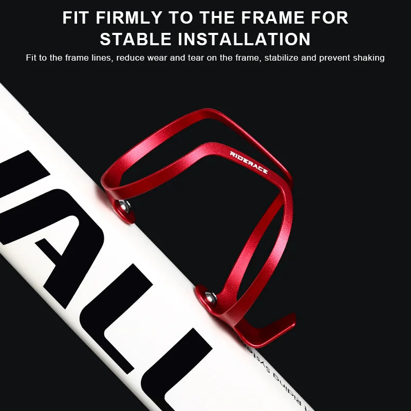 Bicycle Bottle Cage Aluminum Alloy Lightweight MTB Road Bike Water Bottle Cage Cup Bracket Outdoor Sport Cycling Accessories