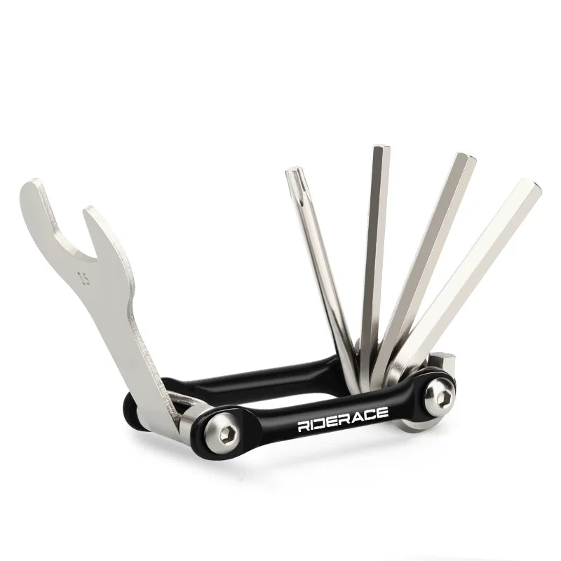 5 In 1 Bicycle Repair Tools Multi-Functional 4mm 5mm 6mm Hex Allen Wrench T25 15mm Pedal Spanner MTB Bike Multi Tool Portable
