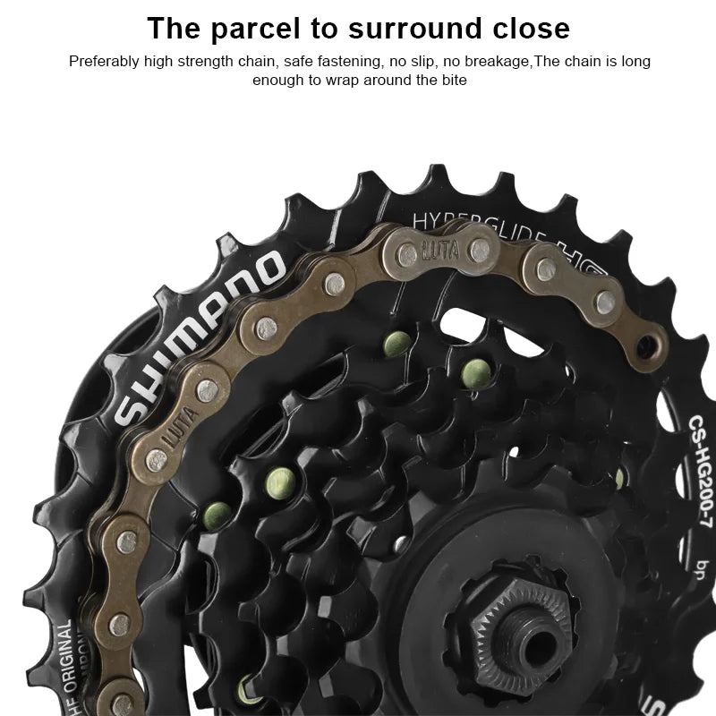 Bicycle Flywheel Sprocket Remover Tool With Chain Whip Long Handle MTB Cassette Sprocket Removal Wrench Bike Repair Tools
