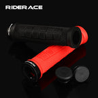 Bicycle Grips Ergonomic Soft Rubber Mountain Bike Handlebar Grips Anti-Skid Shockproof Comfortable Lockable Cycling Accessories