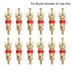 Bike Valve Core Quality Presta Valve Brass Core Tool MTB Road Bicycle Tubes Service Part Tool CNC-Machined Removable Replacement