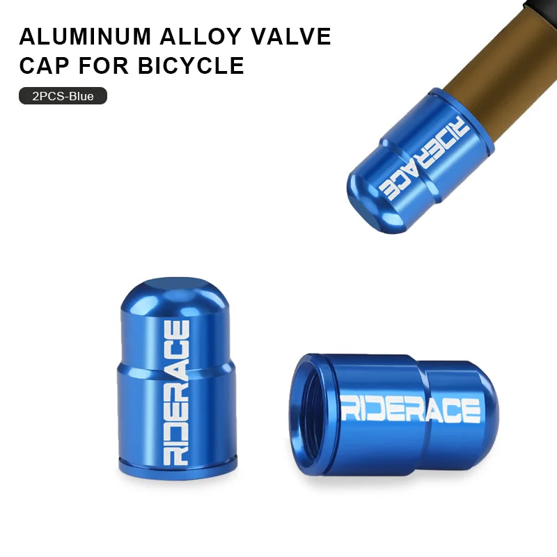 Bike Tire Valve Caps Waterproof Dustproof Aluminum Alloy Ultralight MTB Road Bicycle Tyre Gas Nozzle Cover For Av Schrader Valve