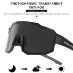 Cycling Glasses UV400 Protection Bicycle Sunglasses Photochromic Polarised Lens Eyewear Outdoor Riding Goggles For Men Women