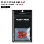 10Pcs/Lot Bicycle Derailleur Cable Housing End Cap Aluminum Alloy 4mm 5mm Bike Shift Brake Cable Ends Line Cap Wire Tube Plugs