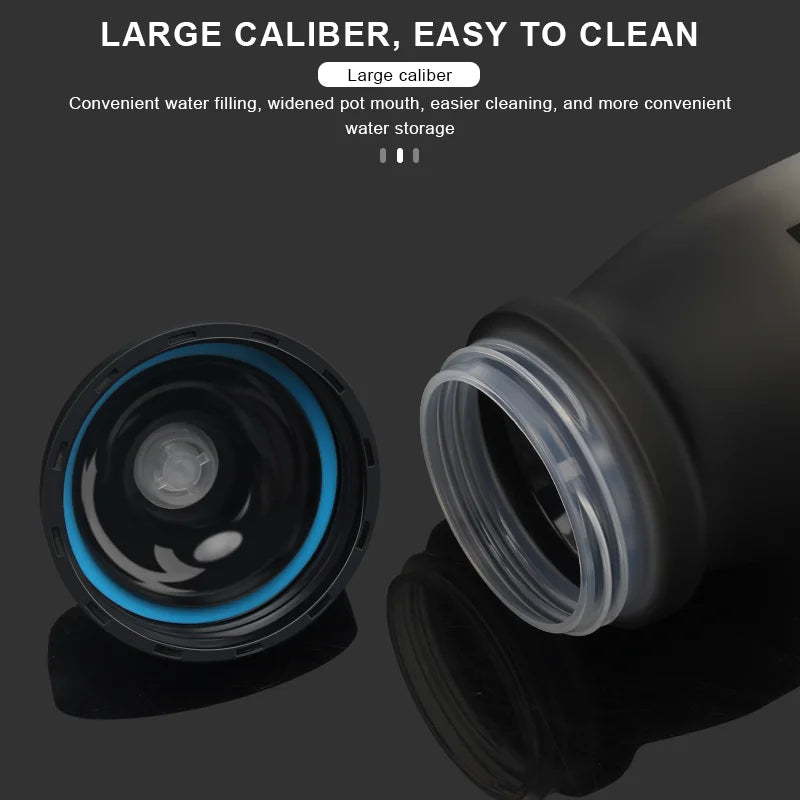 Cycling Water Bottle PP5 Taste-Free Lightweight Outdoor Sports Squeeze Kettle Bicycle Water Bottle Portable Bike Drink Cup