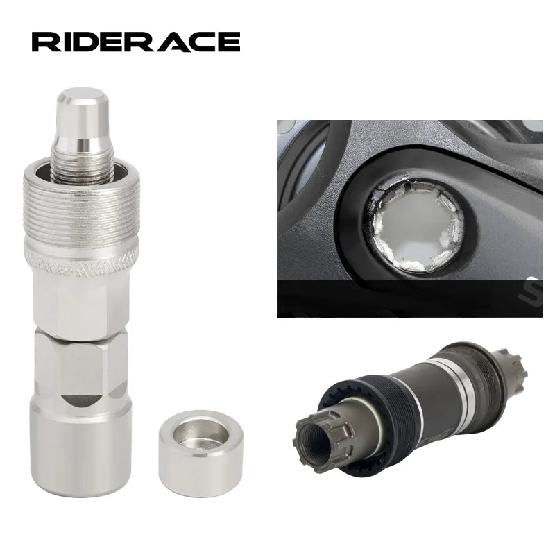 Bicycle Crank Extractor Removal MTB Bike Bottom Bracket Axis Remover Wheel Puller Bolts Cycling Crankset Pedals Repair Tools