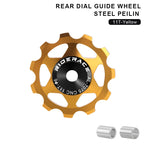 11T 13T Bicycle Pulley Rear Derailleur Multicolour MTB Road Bike Wheel Guide Bearing Jockey Pulley For Shimano Sram 4mm 5mm 6mm