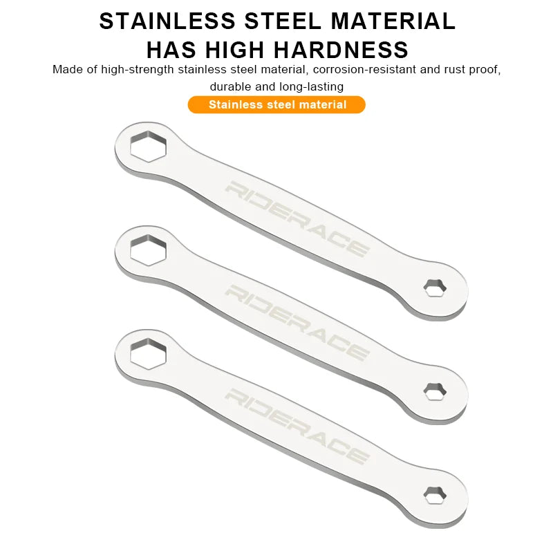 30/50Pcs Bicycle Pedal Anti-Skid Bolt With Offset Spanner Set M4 Steel Stud Pin Nail MTB Road Bike Hexagona Pedal Pin Screws Set