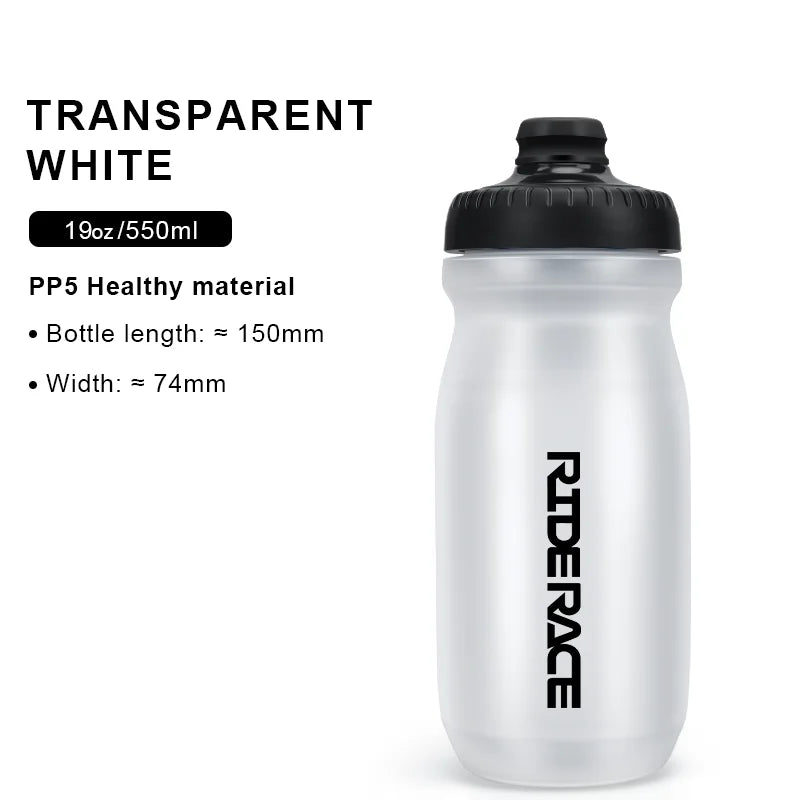 550/650ML Bike Water Bottle High-Quality PP5 Taste-Free Outdoor Sports Large Capacity Squeeze Bicycle Kettle Cycling Drink Cup