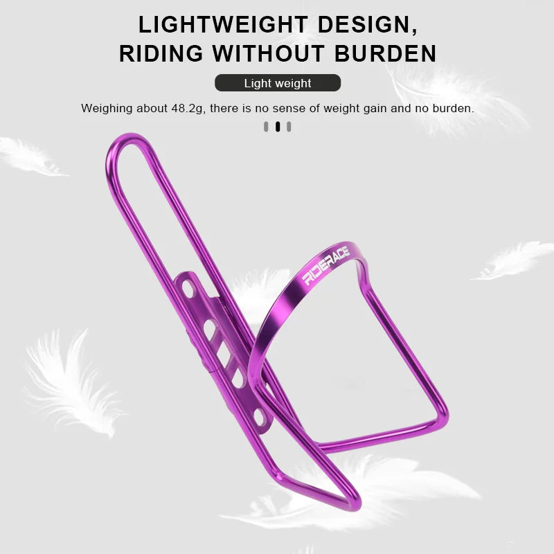 MTB Road Bike Water Bottle Cages Lightweight Aluminium Alloy Multicolour Bicycle Water Bottle Holder Cycling Kettle Bracket