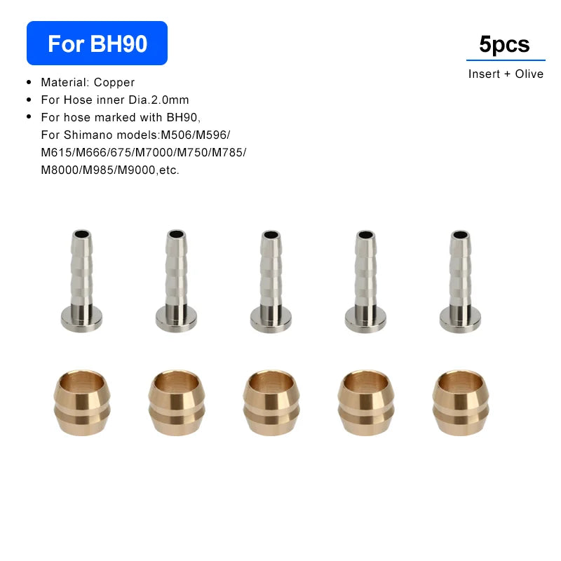 Bicycle Oil Needle Brake Olive Head Bike Hydraulic Disc Brake Hose Connector For BH90/59 SRAM MAGURA TEKTRO Brake Insert Needle