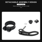 Bicycle Seatpost Clamp 31.8/34.9mm Aluminium Alloy MTB Road Bike Seat Post Clamp Ultralight Quick Release Cycling Accessories