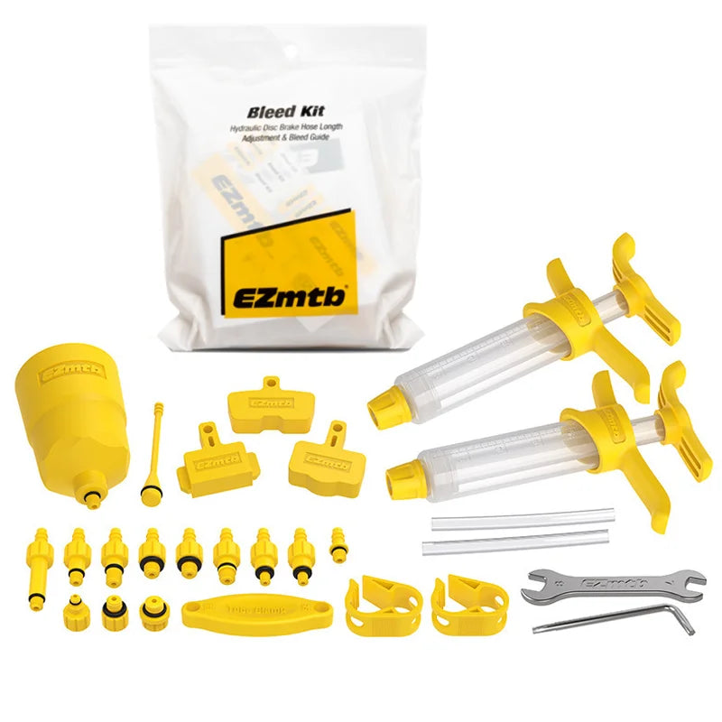 Bicycle Hydraulic Disc Brake Oil Bleed Kit Tools For SHIMANO,SRAM, MAGURA,Avid,Series MTB Road Bike Brake Repair Tool Universal