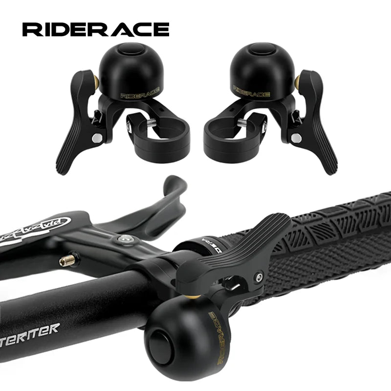 Bicycle Bell Clear Long Sound Horn Copper MTB Road Bike Handlebar Bell Safety Warning Alarm For 22.2mm Cycling Accessories