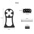 Bicycle Computer Holder Bike Headlight Mount Computer Bracket For Garmin Bryton GPS GoPro Sport Cam Flashlight Holder Heart Rate