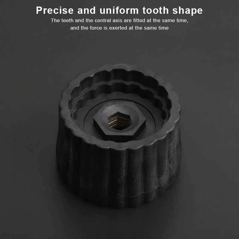 5 in 1 Bicycle Bottom Bracket Removal Install Tool Bike BB Wrench Fits 12/16 Notch OD 39mm 41mm 44mm 46mm 49mm Bearing Cup