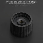 5 in 1 Bicycle Bottom Bracket Removal Install Tool Bike BB Wrench Fits 12/16 Notch OD 39mm 41mm 44mm 46mm 49mm Bearing Cup