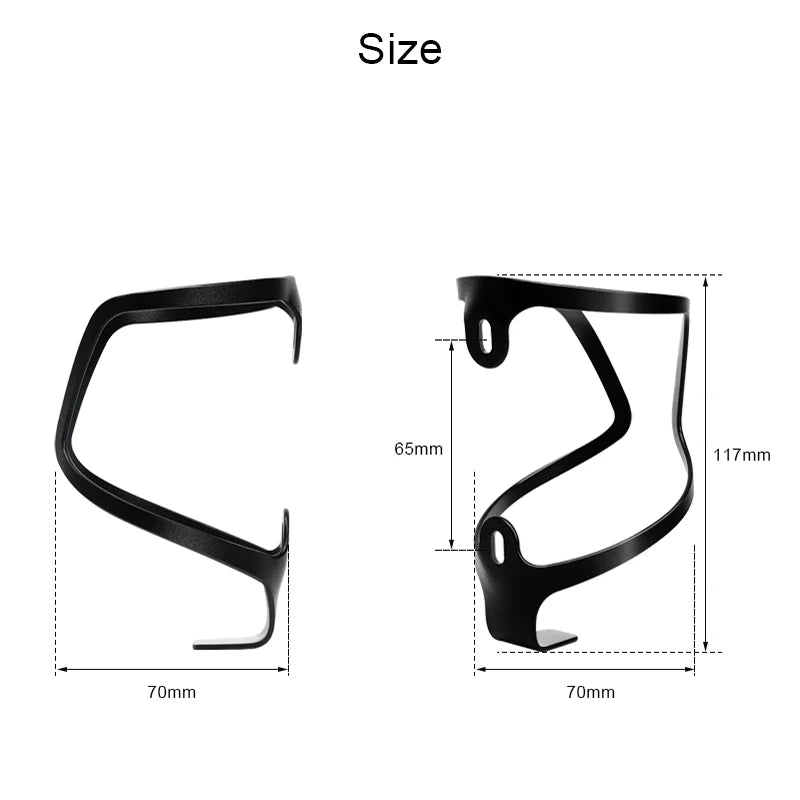 Bicycle Bottle Cage Aluminum Alloy Lightweight MTB Road Bike Water Bottle Cage Cup Bracket Outdoor Sport Cycling Accessories