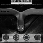 Bike Computer Stem Top Cap Mount Holder MTB Road Bicycle Stopwatch Speedometer Headset Bracket For Garmin Bryton Wahoo Cateye
