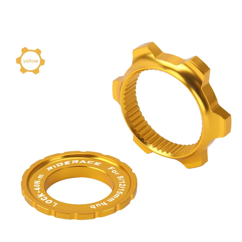 Bike Hub Center Lock To 6 Hole Adapter Aluminum Alloy Bicycle Hub Middle Lock Conversion 6 Bolt Rotor Disc Brake MTB Accessories