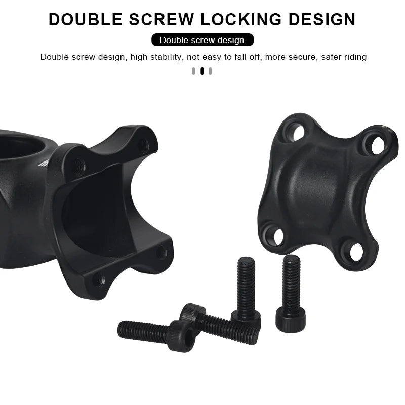 MTB Bike Handlebar Stem 7 Degree 60mm Length Road Bicycle Stem Aluminum 28.6 Front Fork Stem For 31.8mm Handlebar Cycling Parts