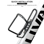 Bicycle Water Bottle Holder Aluminum Alloy Lightweight Mountain Road Bike Bottle Cage Cycling One-Piece Drink Water Cup Stand