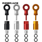 Bicycle Hydraulic Cable End Connector Banjo Set Aluminium Alloy MTB Bike Hydraulic Brake Banjo Fitting Oil Needle Olive Head
