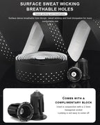 1 Pair Road Bike Handlebar Tape Shock Absorbing Ultralight Anti-Slip Wear-Resistant Strap Bicycle Handlebar Straps Comfortable