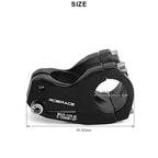 MTB Stem Aluminum Alloy Ultralight 30 Degree 50mm Short Mountain Bike Riser 28.6 Front Fork Stem For 31.8mm Handlebar Parts