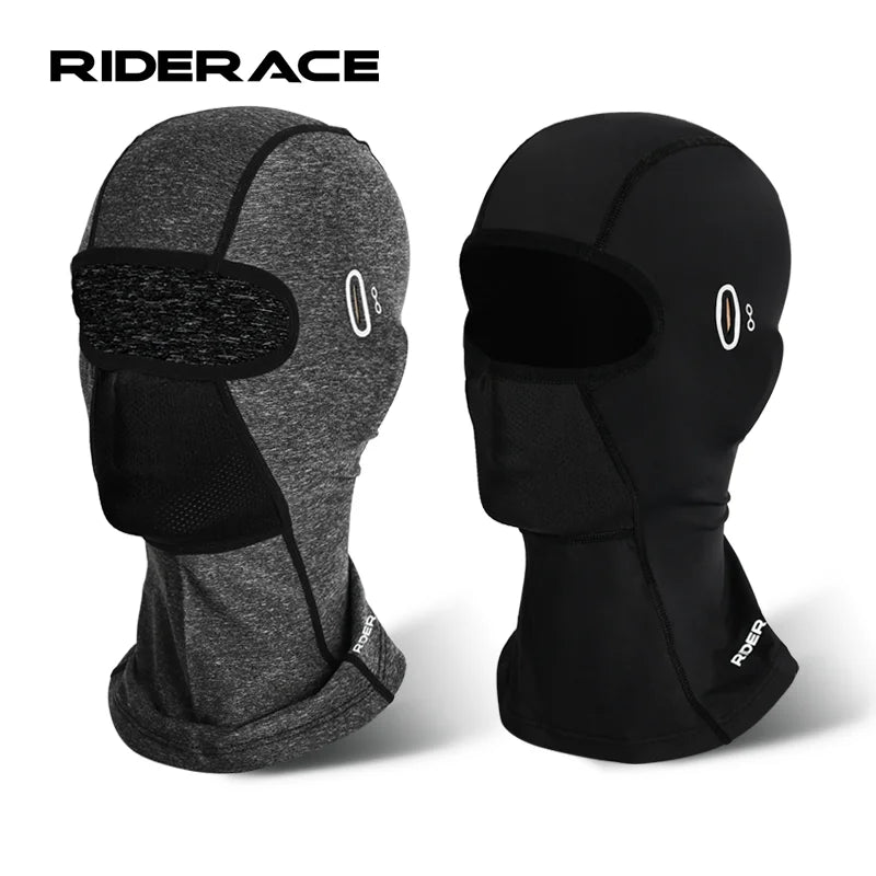 Cycling Full Face Mask Sun Protection Balaclava Summer Cool Breathable Outdoor Riding Headwear Quick-Drying Ice Silk Sports Mask