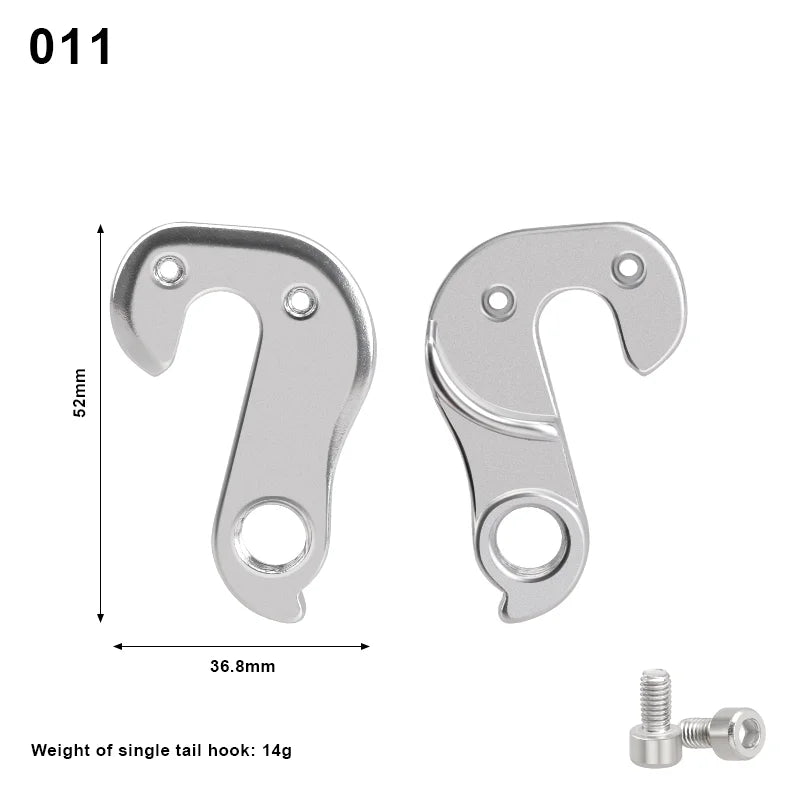 1Pcs Universal Bicycle Alloy Rear Derailleur Hanger Racing Mountain MTB Road Bike Frame Gear Tail Hook Parts Cycling Accessories