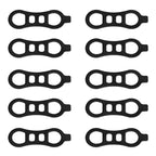 5/10Pcs Bicycle Front Light Torch Fixing Band Bike Light Torch Holder Bungee Stretch Rubber Straps Cycling Handlebar Light Strap