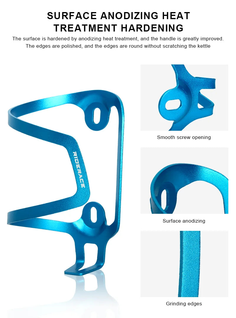 Bicycle Bottle Cages Aluminium Alloy Lightweight Bike Bottle Holder Outdoor Sport Riding Drink Kettle Rack Cycling Accessories