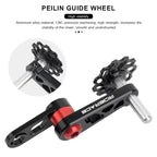 Bicycle Single Speed Chain Tensioner Rear Derailleur Aluminum Alloy MTB Bike Chain Stabilizer Chain Guide Cycling Accessories