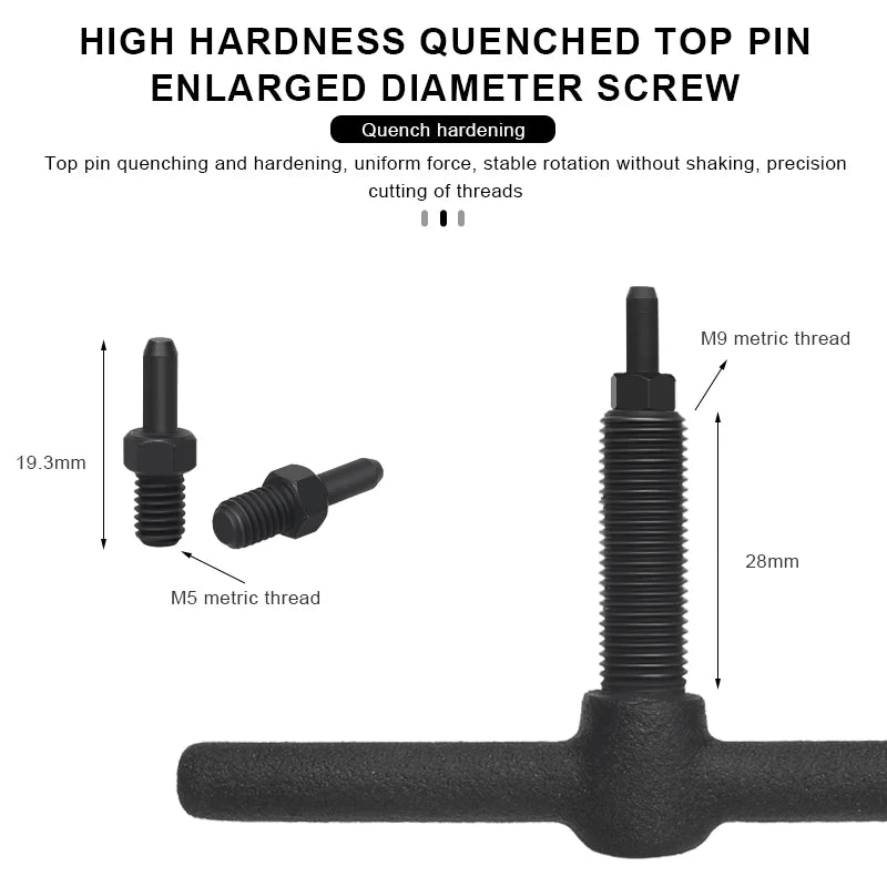 Professional Bike Chain Breaker Bicycle Link Pin Cutter Removal Tool Durable Anti Rust Ergonomic Handle Cycling Repair Tools