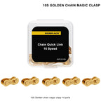 5Pairs Bicycle Chain Connector Cycling Magic Buttons Speed Quick Master Link Mountain Bike Part Joints For 6/7/8/9/10/11 Speed