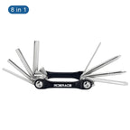 6/8/10-In-1 Bicycle Multi Tool Foldable Hex Spoke Wrench Bike Wrench Screwdriver Repair Multitool Portable Cycling Repair Tool