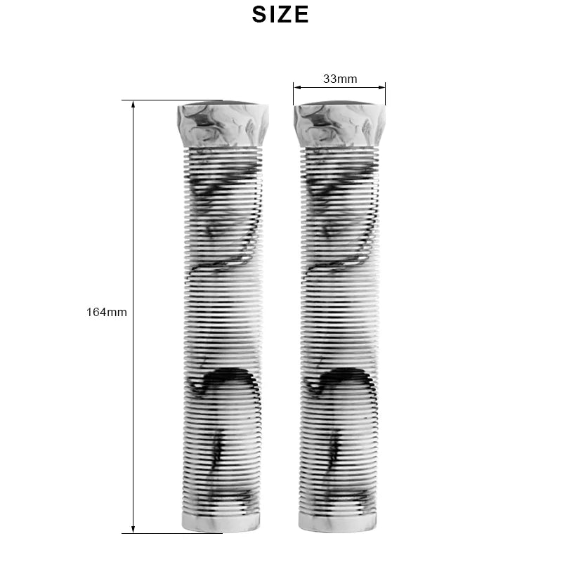 Rubber Bicycle Handlebar Grips Lengthening Soft Non-Slip Mountain Bike Handlebar Cover For 22.2mm Scooter BMX MTB Handle Bars