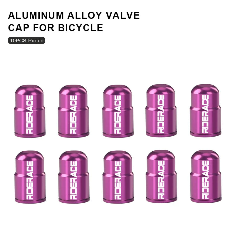 Bike Tire Valve Caps Waterproof Dustproof Aluminum Alloy Ultralight MTB Road Bicycle Tyre Gas Nozzle Cover For Av Schrader Valve