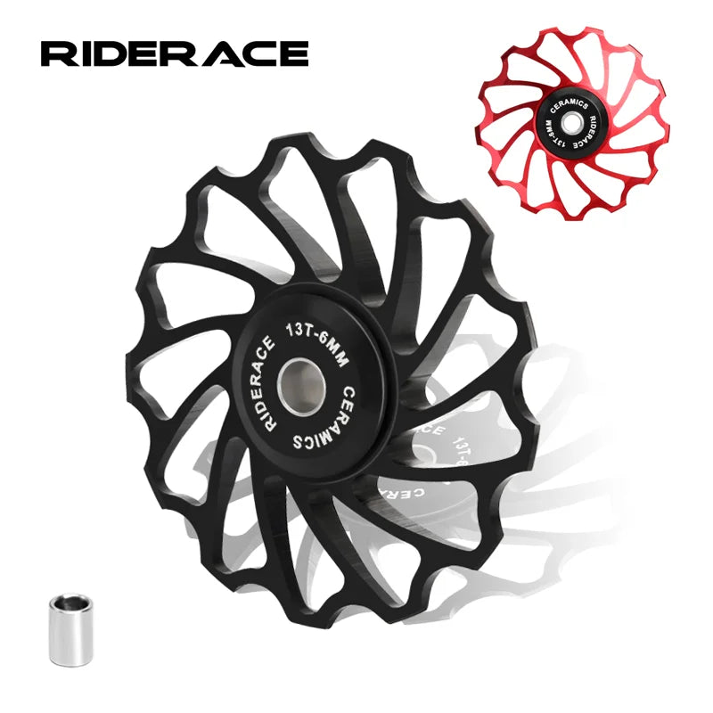 Bike Ceramic Pulley Rear Derailleur 11T 13T Guide For Shimano Sram 4nm 5nm 6nm MTB Road Bicycle Ceramic Bearing Jockey Wheel