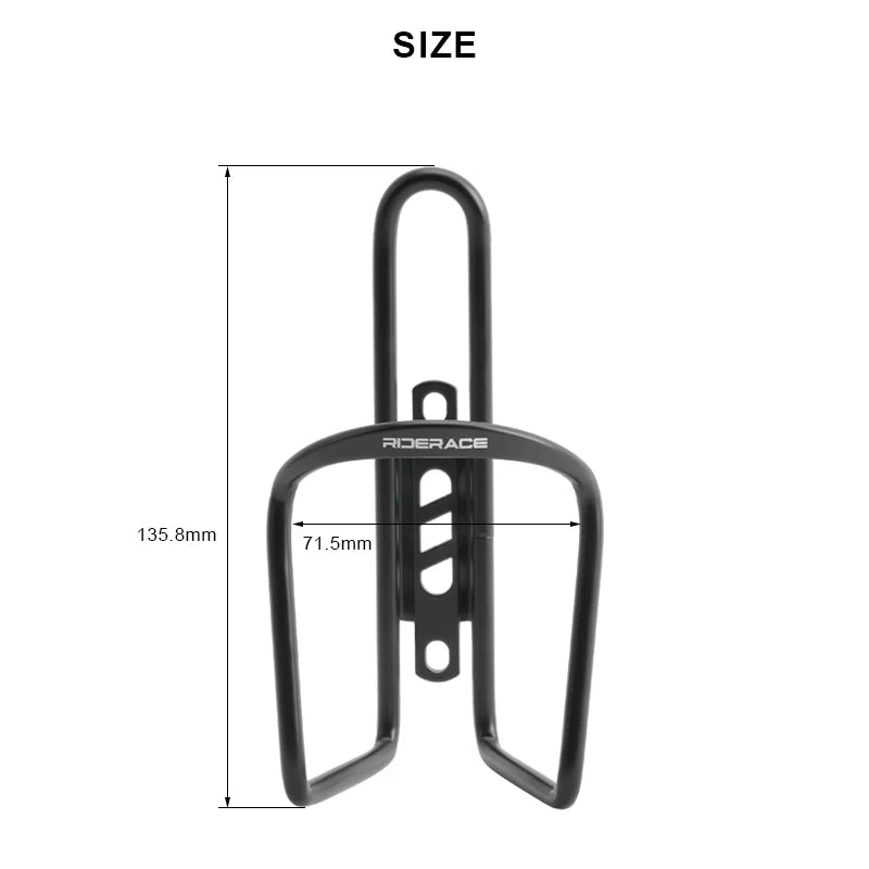 Bicycle Water Bottle Holder Aluminum Alloy Lightweight Mountain Road Bike Bottle Cage Cycling One-Piece Drink Water Cup Stand