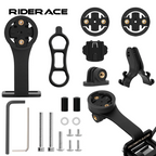 Bicycle Computer Holder Aluminum Alloy Bike Handlebar Stopwatch Speedometer Mount For Garmin Bryton Cateye Gopro Light Stand