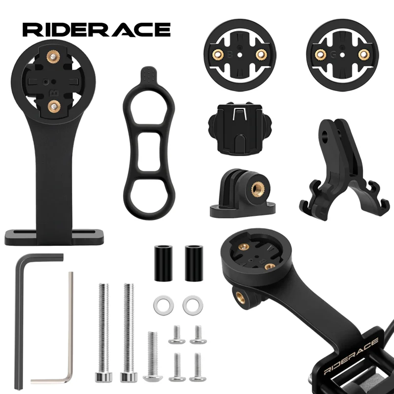 Bicycle Computer Holder Aluminum Alloy Bike Handlebar Stopwatch Speedometer Mount For Garmin Bryton Cateye Gopro Light Stand