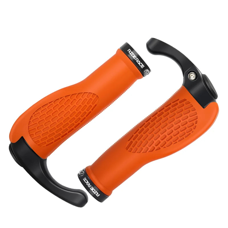 1 Pair Bicycle Handlebar Grips Quality Rubber Anti Skid Mountain Bike Handlebar Grips Horns Handlebar Ergonomics Wrist Support